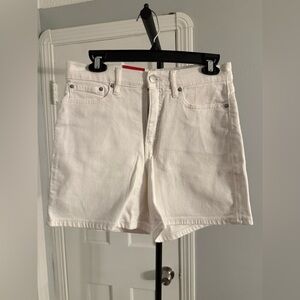 Calvin Klein White Denim Jean Shorts NWT